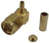 Rf / Coaxial Connector, Sma Coaxial, Right Angle Plug, Crimp, 50 Ohm, Rg174/u, Brass Rohs Compliant Multicomp Pro - 48Y4447 - Newark, An Avnet Company