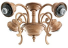 4 Light Fitter - Sicilisn Stone - MC66SO - Monte Carlo Fan Company