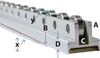 Pneumatic Ball Transfer Unit Rail -- PB22 / PW22 - Image