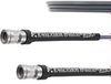 2.4mm Male to 2.4mm Male Cable 100 CM Length Using FM-103FLEX Coax - FMCA1980-100CM - Fairview Microwave Inc.