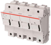 Din Rail Fuse Holder, 3P+N, 125A, 600V Rohs Compliant Abb - 65AH6736 - Newark, An Avnet Company