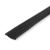 Techflex CCP0.50BK 100 Clean Cut Expandable Braided Sleeving, 1/2