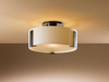 Semi-Flush Mts.-Drum Shade - 634879 - Light Center (The)