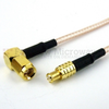 MCX Plug (Male) to RA SMC Plug (Male) Cable M17/113-RG316 Coax Up To 3 GHz in 60 Inch - FMC0728316-60 - Fairview Microwave Inc.