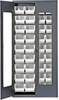 Bin Cabinet, 36Bins, Clear; No. Of Bins Quantum Storage - 42AC5892 - Newark, An Avnet Company