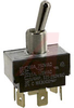 Switch, Toggle, AC Rated, Heavy Duty, DPDT, On-Off-On, Spade Terminals - 70131544 - Allied Electronics, Inc.