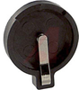 Battery Holder, Coin-Cell; 16 mm; 0.75 in.; Glass Filled Nylon; 1; Spring Steel - 70181717 - Allied Electronics, Inc.