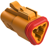 Automotive Housing, Plug, 3Pos, 13A, Org; Product Range Amphenol Sine/tuchel - 36AJ7961 - Newark, An Avnet Company