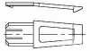 Connector Hardware, Mounts, Locks & Retainers - 928035-2 - TE Connectivity