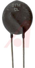 Thermistor; 16 Ohms @ 25 C; 4 Arms (Max.) Steady State; -55; +175; 18 Lead Dia. - 70181350 - Allied Electronics, Inc.