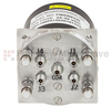 SP4T Latching DC to 40 GHz Terminated Electro-Mechanical Relay Switch, Indicators, TTL, Self Cut Off, Diodes, 3W, 28V, 2.92mm -- FMSW6320 - Image