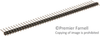 Board-Board Connector, Header, 40 Position, 1Row; Connector Systems Amp - Te Connectivity - 90F3988 - Newark, An Avnet Company