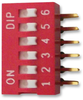 Dip Switch, 6Pos, Spst-No Rohs Compliant Multicomp Pro - 57AC7045 - Newark, An Avnet Company