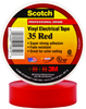 Tape, Insulation, Pvc, Red, 0.75Inx66Ft; Adhesive Type 3M - 46F4354 - Newark, An Avnet Company