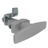 VISE ACTION® Compression Latch, Large Size, T-Handle, Zinc Alloy, Powder Coated, Silver - E3-31-17 - Southco