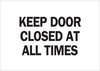 Door Sign - 41117 - Brady Corporation