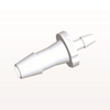 Straight Reducer Connector, Barbed, White - HSR8430 - Qosina Corp.