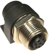 Sensor Conn, M12, 8Pos, R/a Rcpt, Panel; Product Range Norcomp - 62AJ7496 - Newark, An Avnet Company