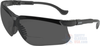 Uvex Genesis Bifocal Safety Glasses with Gray Ultra-Dura -- BF59