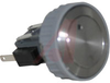 Switch, Pushbutton; 5 A (Max.); SPDT; Quick Connect; Silver; - 70020835 - Allied Electronics, Inc.