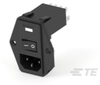 Power Entry Modules - 6609100-1 - TE Connectivity
