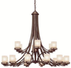 Large Chandeliers-Glass Shade - 279064 - Light Center (The)