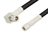 SMC Plug to SMC Plug Right Angle Cable 48 Inch Length Using RG58 Coax, RoHS - PE33658LF-48 - Pasternack
