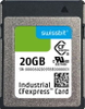 Industrial CFexpress Card, G-26, 20 GB, 3D PSLC Flash, -40°C to +85°C - SFCE020GW1EB2TO-I-5E-11P-STD - Swissbit AG
