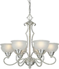 2408-06-55 Mid. Chandeliers-Glass Up - 413792 - Capital Lighting, Inc.