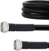 Outdoor Rated Low PIM 4.3-10 Male to 4.3-10 Male Cable SPO-500 Coax in 60 Inch Using Times Microwave Parts and RoHS - FMCA2074-60 - Fairview Microwave Inc.