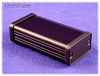 Small Enclosures - Extruded Enclosures - 1455D802BK - Hammond Manufacturing Company Inc.