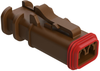 Automotive Housing, Plug, 2Pos, Brown; Product Range Amphenol Sine/tuchel - 78AC5990 - Newark, An Avnet Company