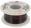 Wire, Hook-Up; 24 AWG; Solid; 0.016 in.; 0.057 in.; -40 degC; 300 V; Black - 70136531 - Allied Electronics, Inc.