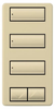 Master Control Switch - RKD-H3BSRL-IV-E - Lutron Electronics Co., Inc.