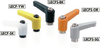 Plastic Clamp Lever - Miniature Type, Female Screw -- LECF-3-BK - Image