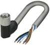 Sensor Cord, R/a, M12 Rcpt, Free End, 5M Rohs Compliant Phoenix Contact - 14AJ3045 - Newark, An Avnet Company