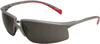 3M Privo Safety Glasses with Silver/Red Frame and Gray Anti- - 12266 - Safety Glasses USA