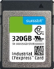 Industrial CFexpress Card, G-26, 320 GB, 3D PSLC Flash, -40°C to +85°C - SG2600CE320GI-1TB2-1DB-STD - Swissbit AG