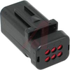 CONNECTOR, AMPSEAL 16, CAP ASSEMBLY, 6 POSITION, 14-18 AWG, GREY - 70084783 - Allied Electronics, Inc.