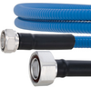 Plenum Low PIM 4.3-10 Male to 7/16 DIN Male Cable SPP-500-LLPL Coax in 36 Inch Using Times Microwave Parts and RoHS - FMCA2035-36 - Fairview Microwave Inc.