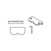 Powerpole® Pak Connectors Flexible Conduit Clamp & Hardware Pak - 110G10 - Anderson Power Products