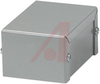 Enclosure; Aluminum; 1.6 in.; 2.7 in.; 2.2 in.; ASA 61 Grey Powder Paint - 70163778 - Allied Electronics, Inc.