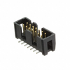 Connectors, Interconnects - Rectangular Connectors - Headers, Male Pins -- 1008774-N2514-6V0C-RB-WD - Image