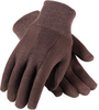 PIP 95-809C Brown Cotton Full Fingered Work & General Purpose Gloves - Straight Thumb - Uncoated - 9.3 in Length - 616314-04261 - 616314-04261 - R. S. Hughes Company, Inc.