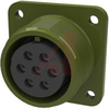connector,metal circ,box mount recept,no bkshl,size 16s,7 #16 solder socket cont - 70143501 - Allied Electronics, Inc.