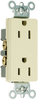 Heavy-Duty Decorator Spec Grade Receptacle - 26242W - Legrand