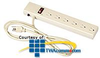 Leviton 6-Outlet Plug Strip with 15' Power Cord -- 4800-S15 - Image