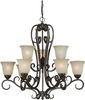 2311-09-64 Mid. Chandeliers-Glass Up - 416843 - Capital Lighting, Inc.