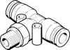 Push-in T-fitting - QST-G3/8-16 - Festo Corporation