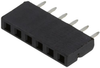 Board-Board Connector, Receptacle, 6 Position, 1Row; Connector Systems Amphenol Communications Solutions - 72K3204 - Newark, An Avnet Company